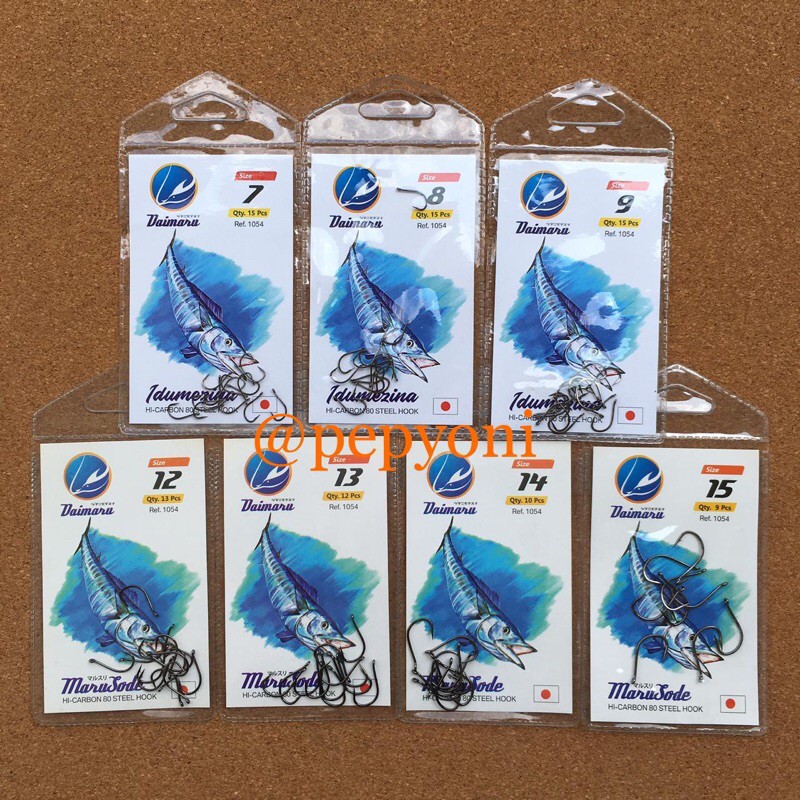 Mata Pancing Japan Carbon Steel Daimaru / Kail Pancing Daimaru Kode 1054