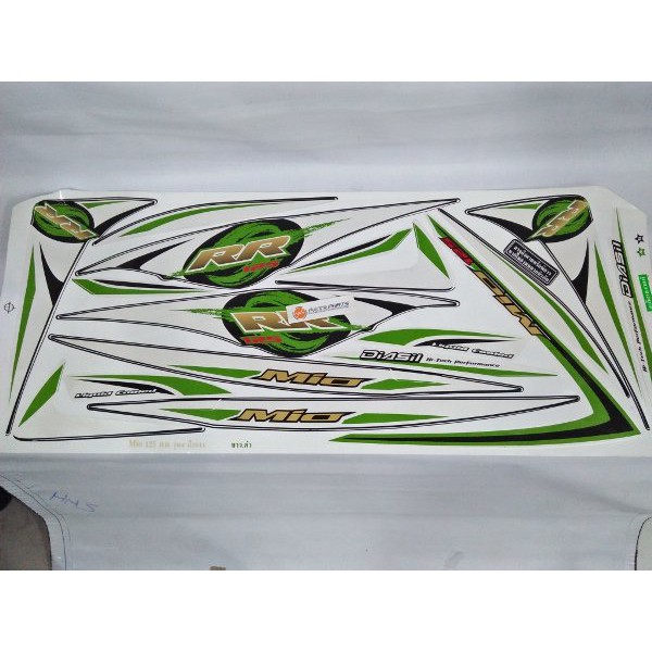 KERENNN Stiker Thailand Xeon 125 Green
