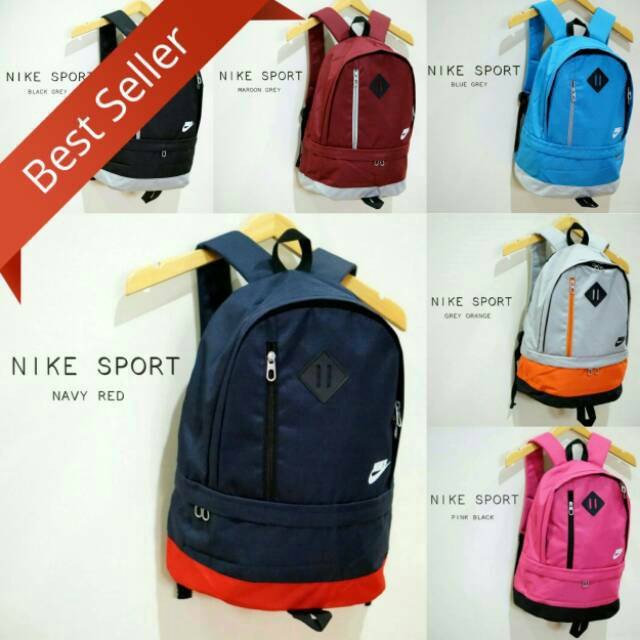 (CUCI GUDANG SAMPAI HABIS) TAS NIKE SPORT TAS BACKPACK FASHION PRIA WANITA TAS RANSEL LAPTOP