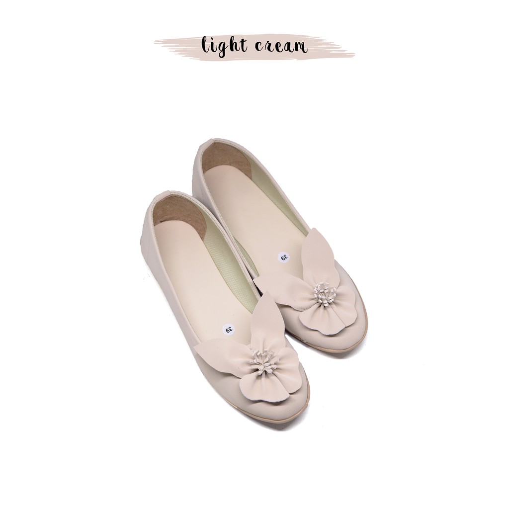 Flatshoes Pita Bulat Bunga