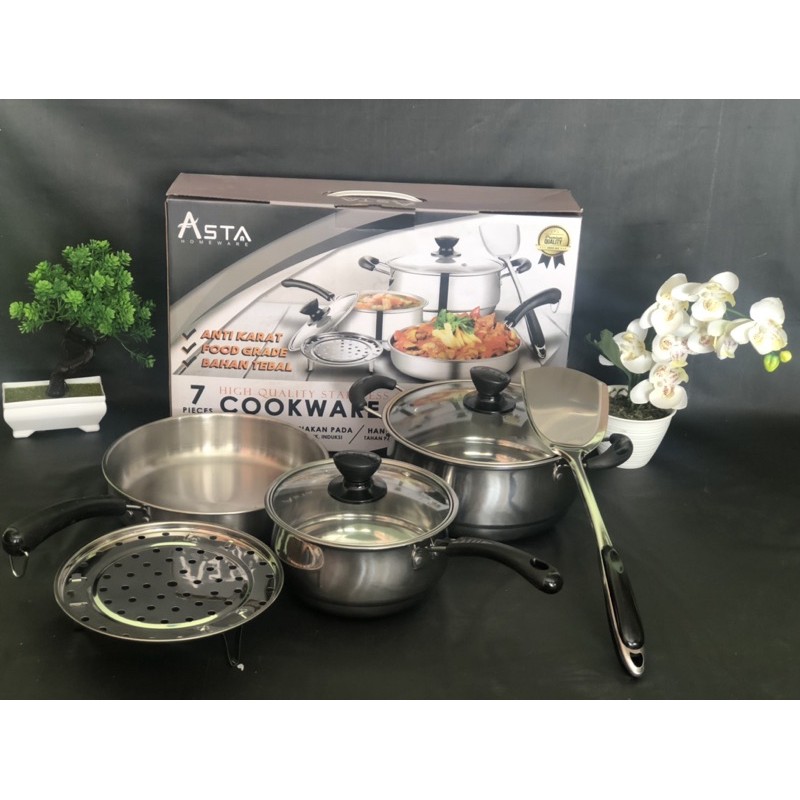 panci set asta/ cookware asta