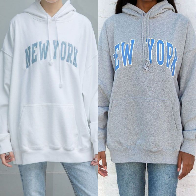 Christy swetear hoodie newyork dupe