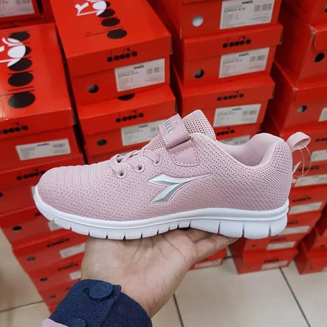 Sepatu Diadora Inverigo Jr Anak Perempuan Pink Original Bnib Murah M68 Premium Harga Grosir