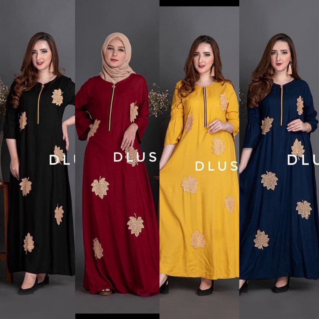 DASTER ARAB LENGAN PANJANG DLUSIA SHIMLA | DASTER ARAB BUSUI