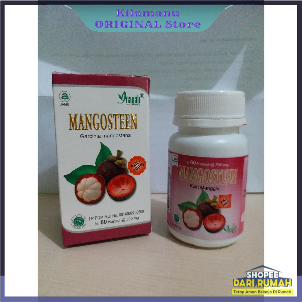 Kila ORIGINAL Mangosteen - Kapsul Kulit Manggis
