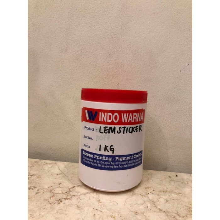 Glue Lem Stiker Sablon - 1 Kg