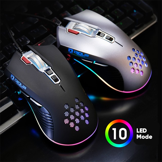 Bepop Mouse Gaming 4000dpi RGB LED USB 1,8 Meter B862