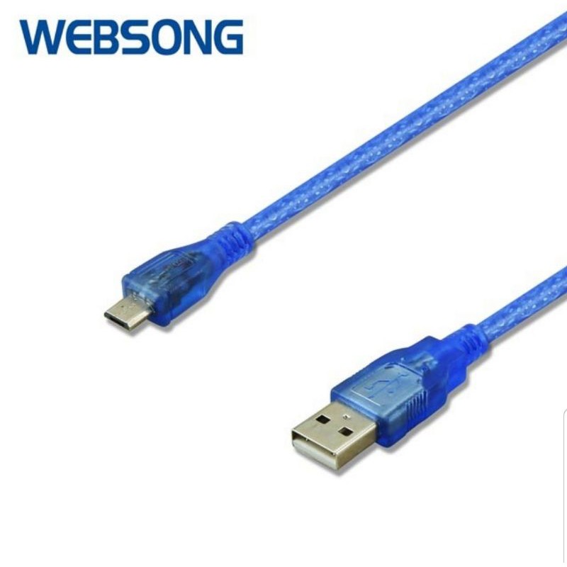 Kabel USB A Male to USB Micro B Male 5M High Quality WEBSONG