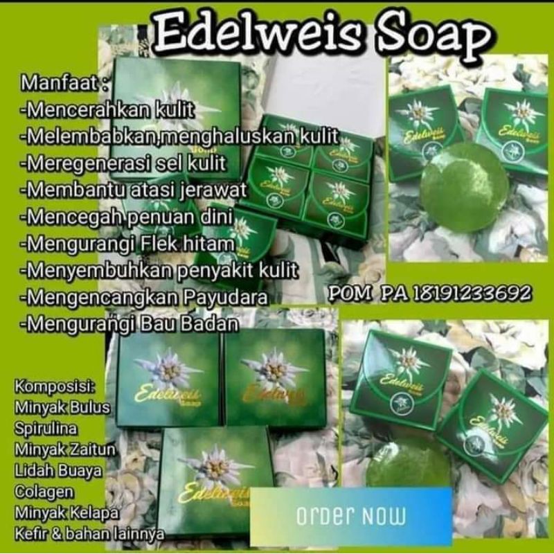 sabun edelweis