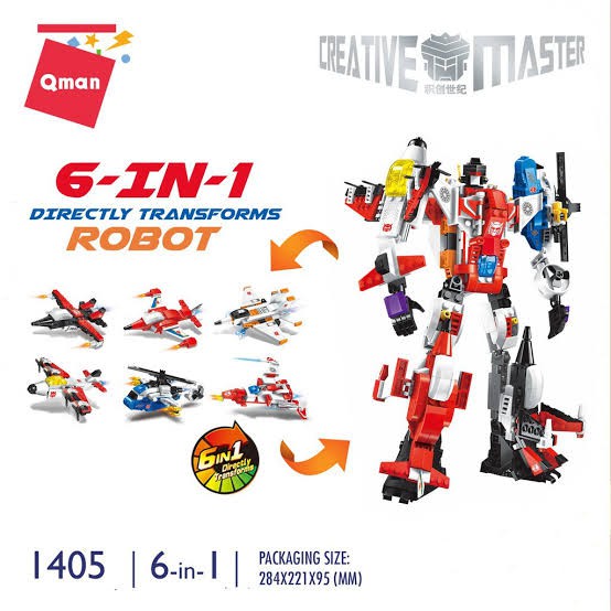 OBRAL TERMURAH Brick Lego Qman 6in1 creative master 1405