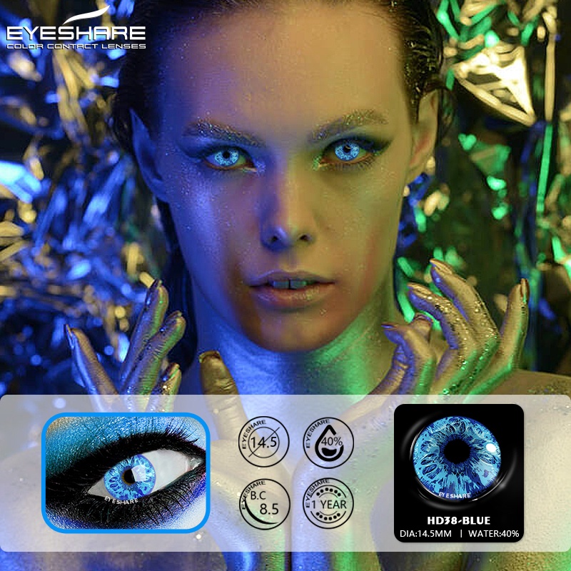 [✅COD] Softlens / Kontak Lensa berwarna kosplay game halloween anime softlens mata korea lens normal minus (0.00) Halloween HD series