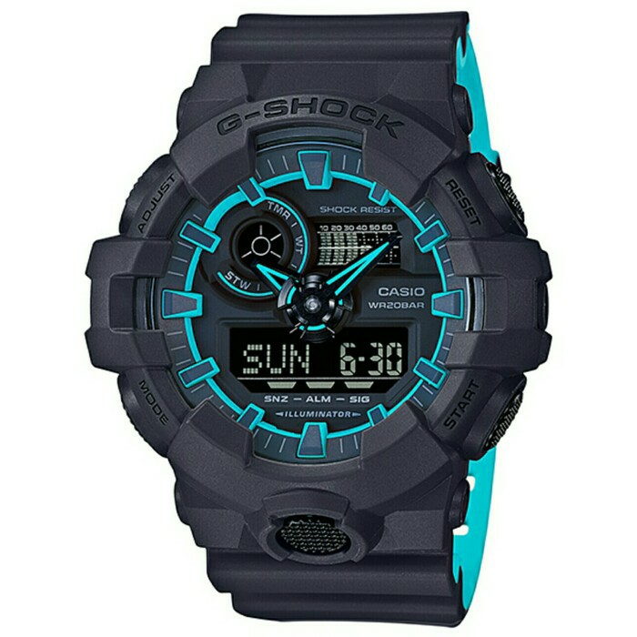CASIO G-SHOCK GA-700SE-1A2 / GSHOCK GA700-1A2 ORIGINAL & BERGARANSI