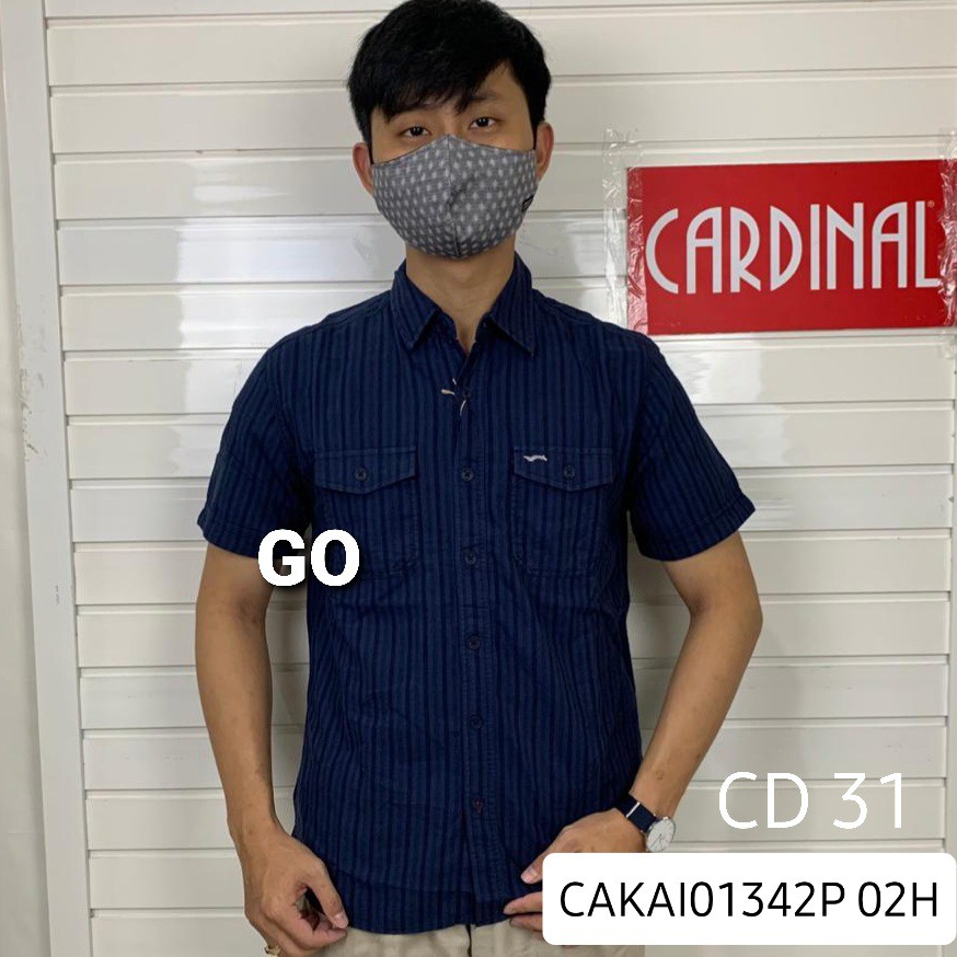 BB CARDINAL KEMEJA CASUAL Hem Pria Baju Cowok Pakaian Pria Lengan Pendek KEREN!!