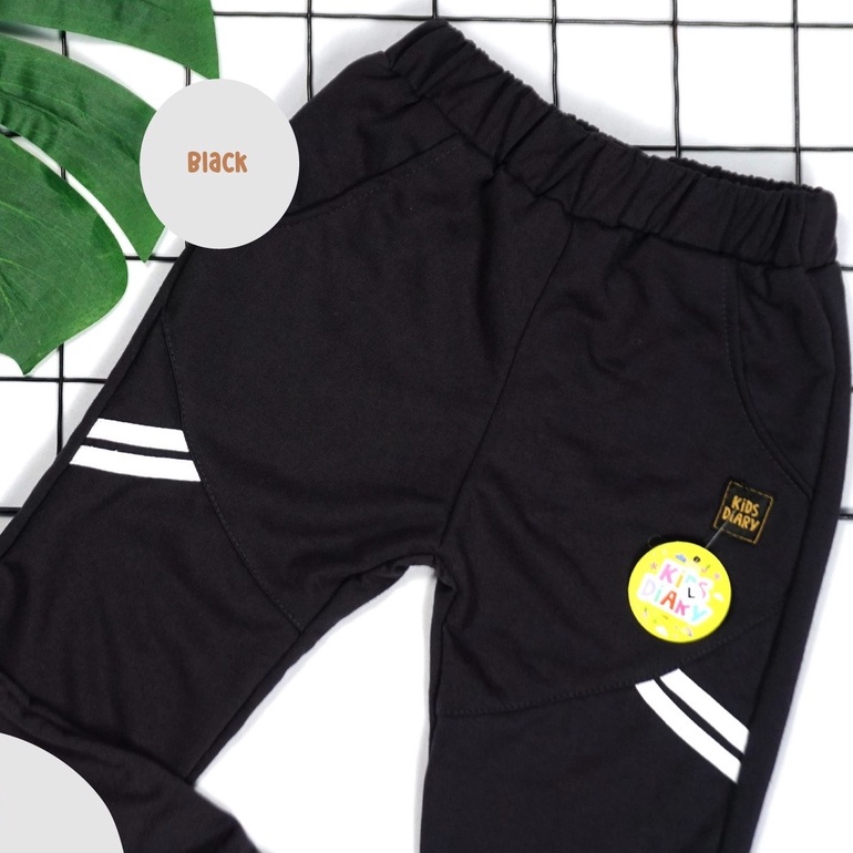 Oslo Pants Celana Panjang Jogger Harian Santai Anak Laki laki Perempuan Unisex 1-6 Tahun by Kids Dia