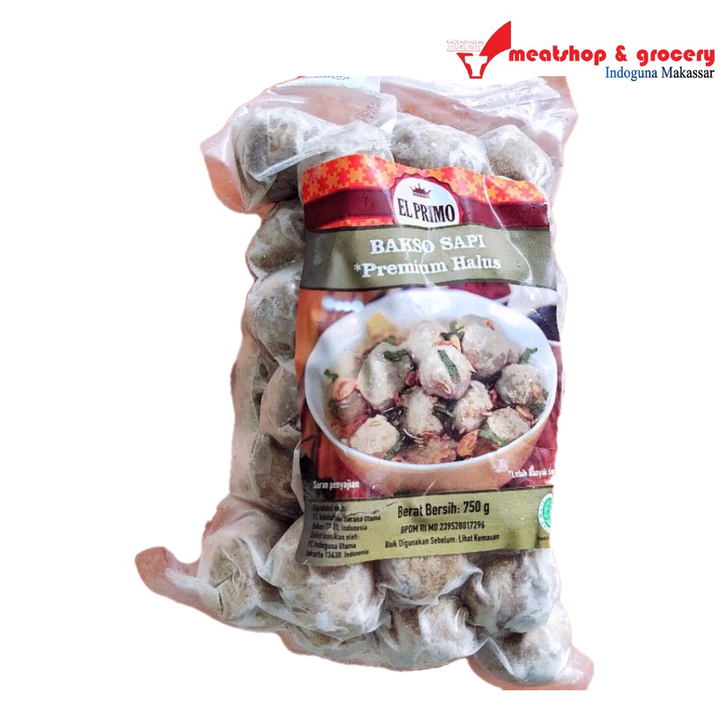 

Bakso Sapi Halus Premium Elprimo 750gr