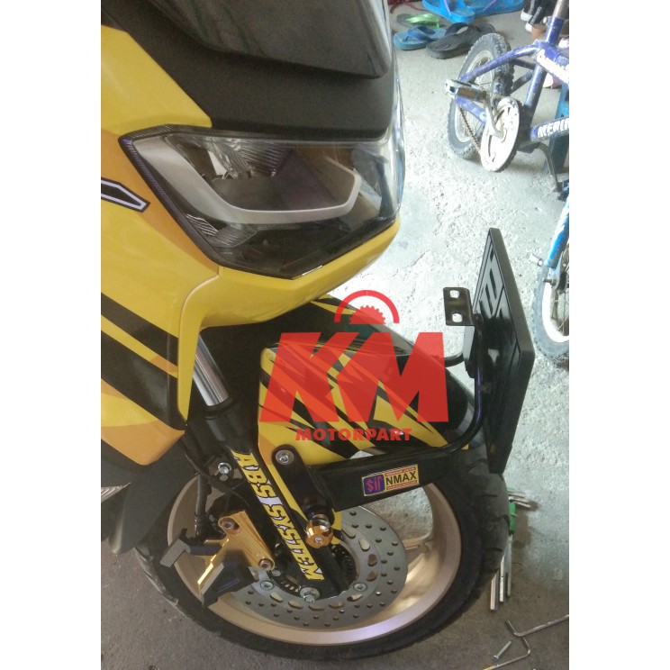 Breket Nmax N Max 2015 2016 2017 2018 2019 All New Nmax 2020 Bracket Dudukan Plat Nomor N Max