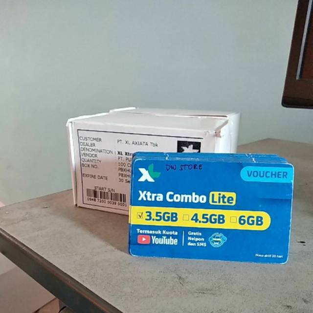 Voucher XL 3.5 GB XTRA Combo Lite vocer xl 3.5GB GROSIR