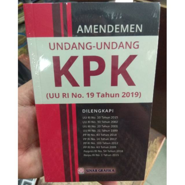 

Amandemen Undang undang KPK No 19 Tahun 2019