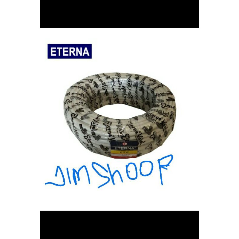 kabel roll 50Meter eterna nym 3x2.5mm / ETERNA KABEL NYM 3 X 2.5 MM (ROLL=50M)