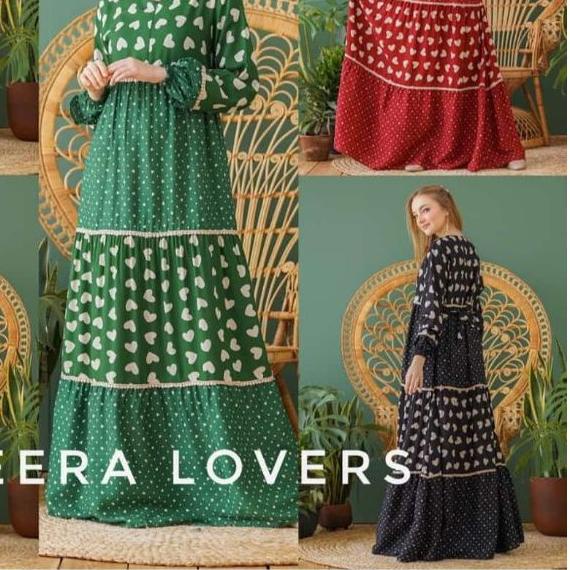◘ DASTER ARAB PANJANG MODEL ZEERA LOVERS | RESLETING DEPAN BUSUI BUMIL | SANTUNG TEBAL HALUS ADEM ✤