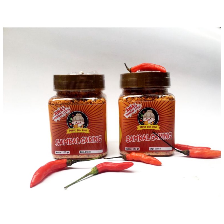 

Sambal Garing Pedas