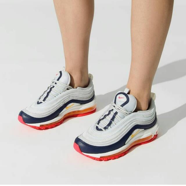 nike air max 97 platinum orange