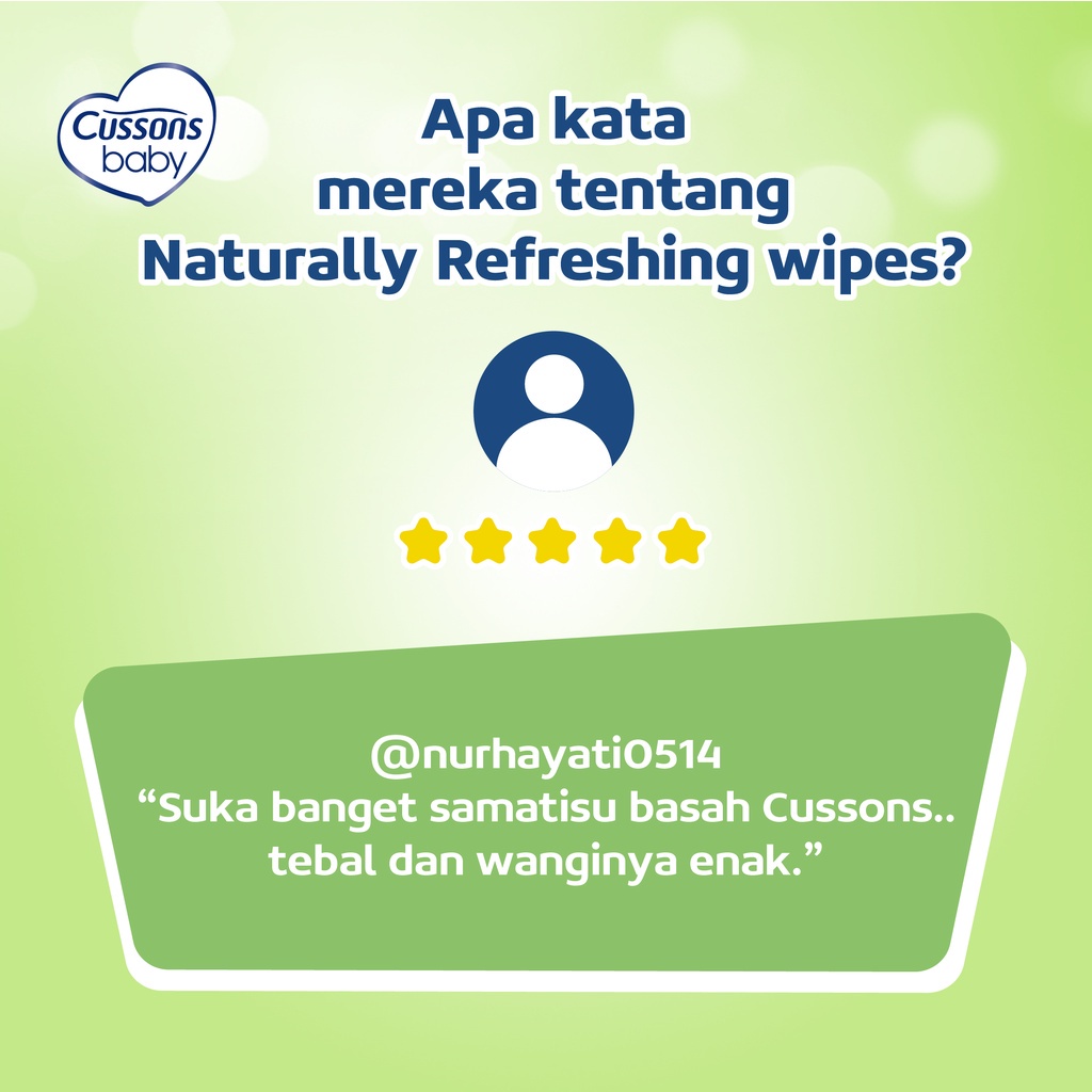 Cussons Wipes Tissue Basah Tisu Baby Wipe Tissu Newborn Perlengkapan Bayi Baru Lahir New Born 50 S Murah Mandi Ganti Popok Peralatan BunBunBabyShop