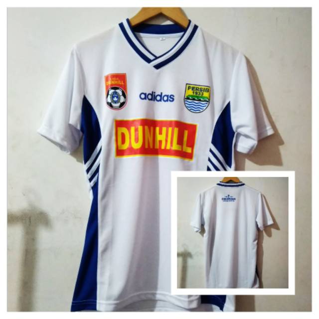 SUPER LARISS BAJU BOLA persib dunhil biru &amp; putih