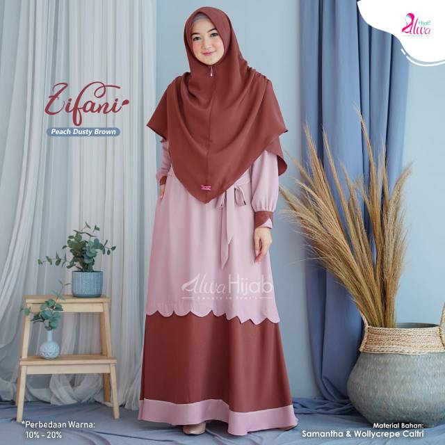 Gamis Zifani Original By Alwa Hijab