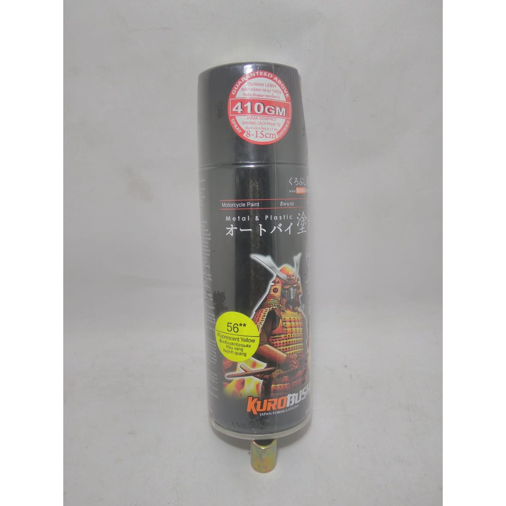 

Samurai paint warna kuning stabilo flourescent yellow