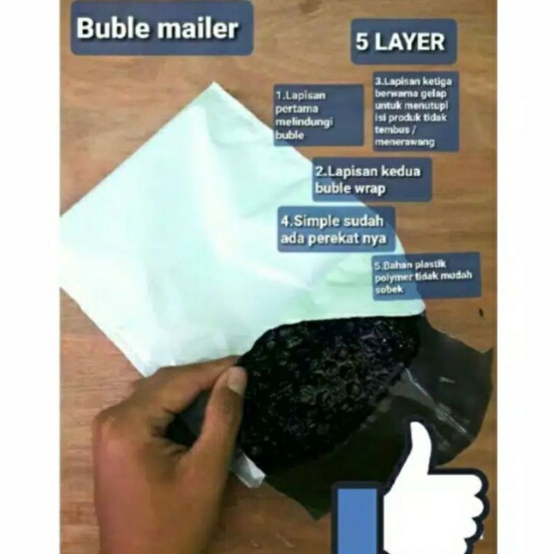 

Buble Mailer uk 16cm x 30cm 1pack (10pcs)