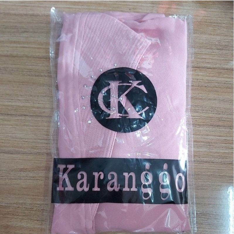 KHIMAR ANDINE ORI KARANGGO-SOFT PINK