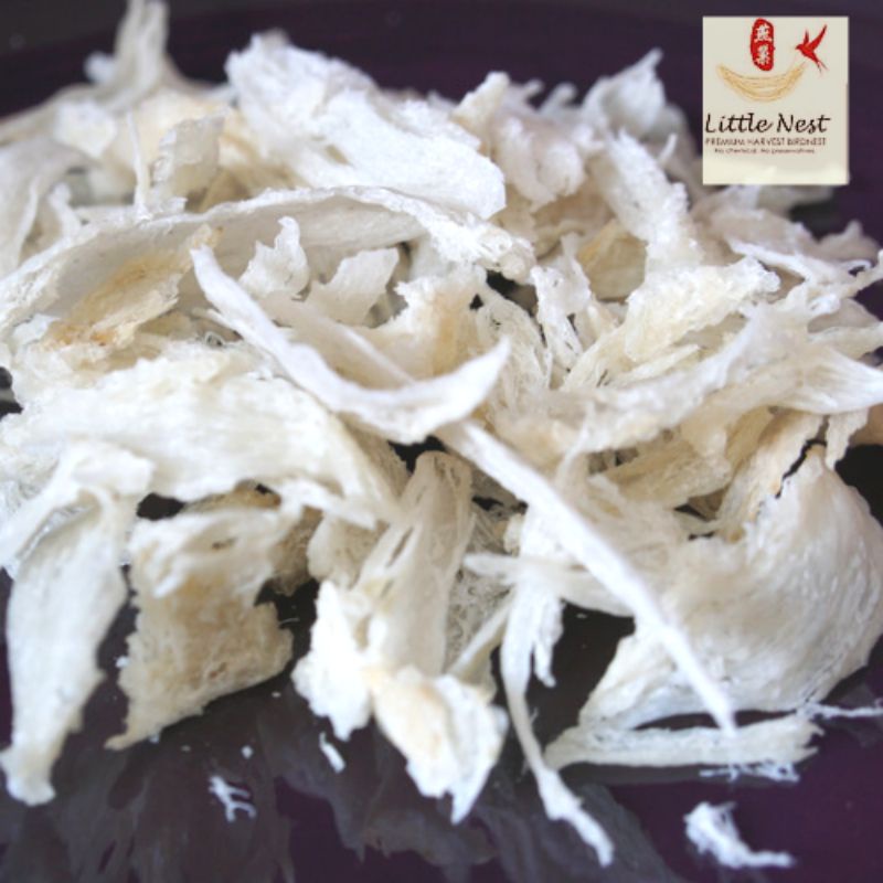 

Birdnest Sarang Burung Walet Little Nest - Patahan Kecil EXPORT QUALITY 10 gram