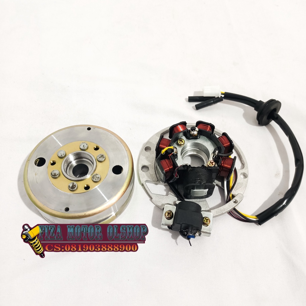 Magnet Mahnet Pengapian Kimcil Racing Set plus spul assy PNP RXZ RX Z