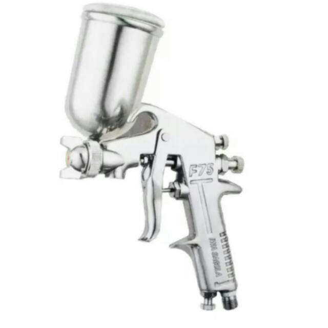 SAGOLA Spray Gun Tabung Atas F-75 F75 400mL Spraygun F75G Semprotan Cat / Paint Gun Sagola Spot F75