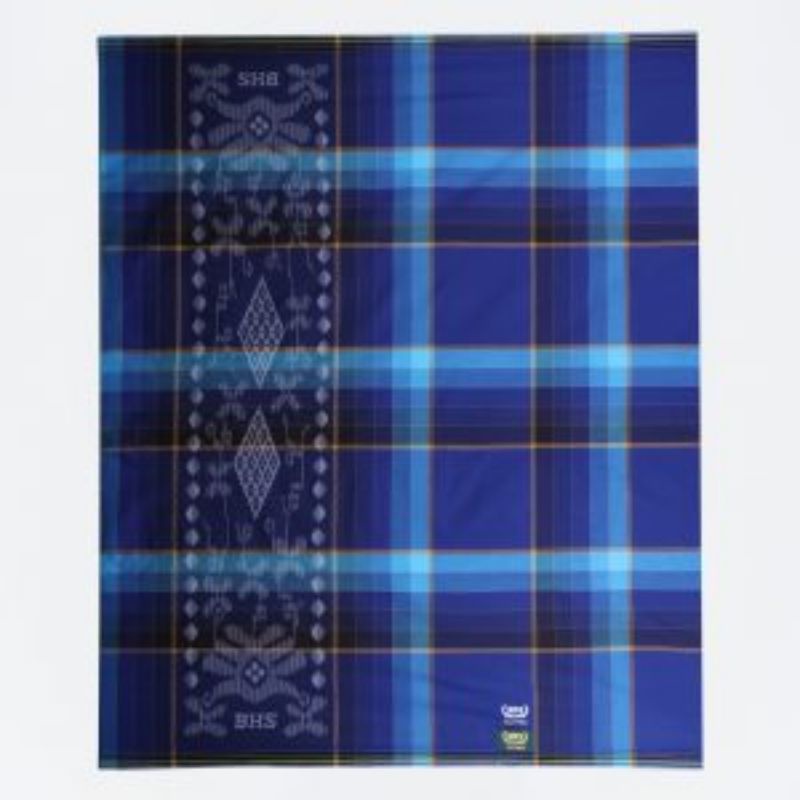 Sarung BHS Cosmo Kombinasi Warna Biru Dongker
