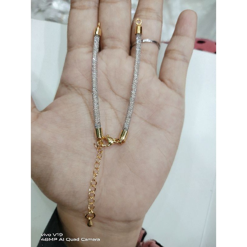 gelang crystal kencer atau kaitan