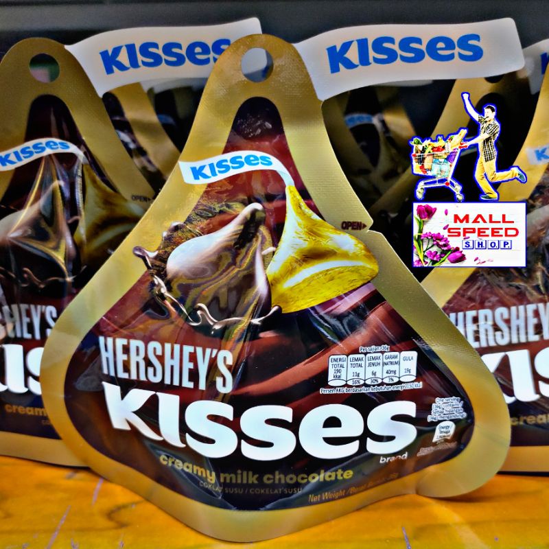 

HERSHEY'S KISSES CHOCOLATE - Milk Chocolate 36gr