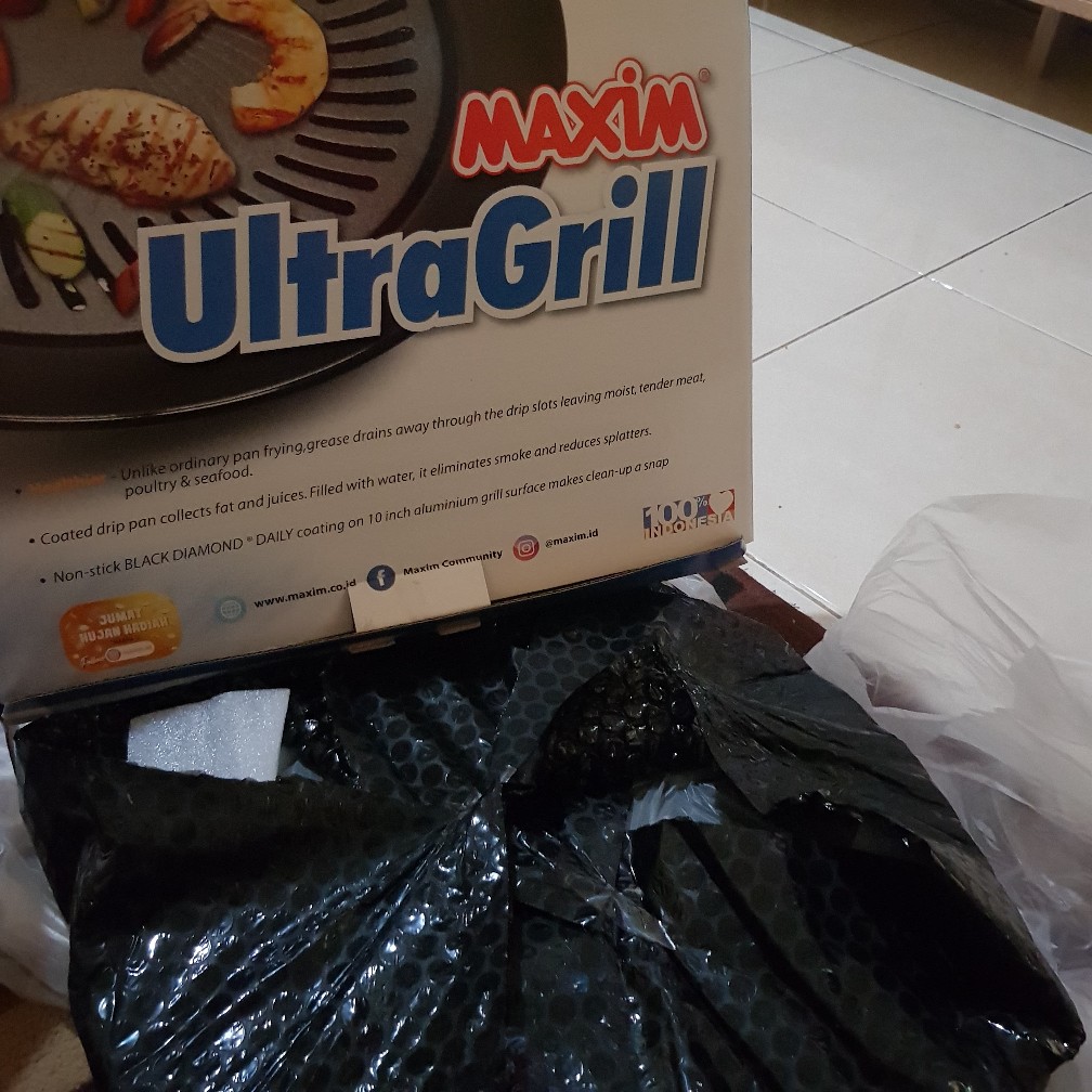 Ultra Grill Maxim /alat Panggang / Panggang Daging /barbeque / Pan / Anti Lengket / Grill Bbq Teflon