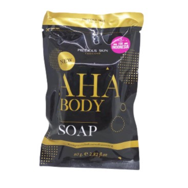 AHA BODY SOAP 80GR BY PRECIOUS SKIN