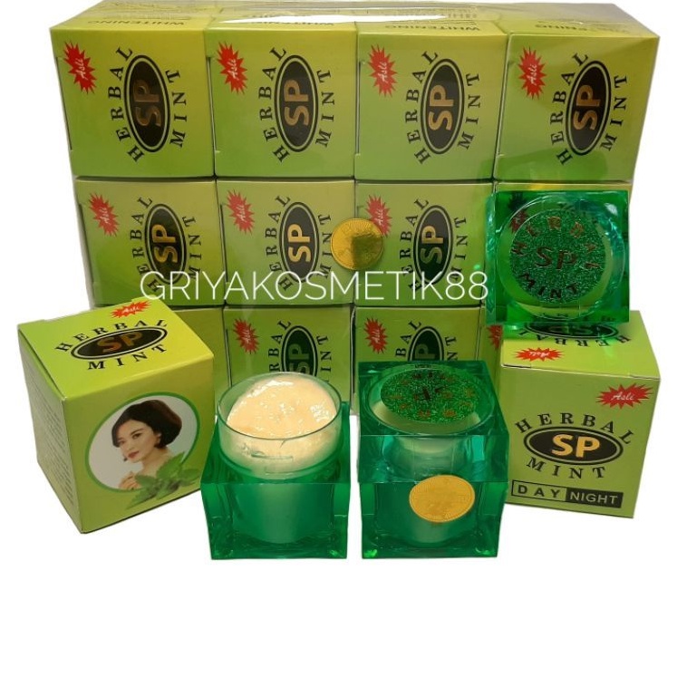 Cream sp herbal mint kualitas 1 lusinan