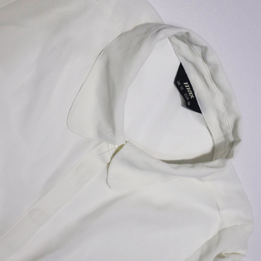 Kemeja Wanita Max Broken White Pakaian Wanita Branded Original Murah-3
