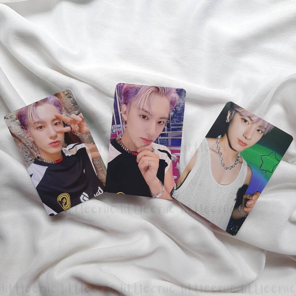 [OFFICIAL] PHOTOCARD THEBOYZ Eric Bang Kutang Kick Dagu Peace Thrill ride