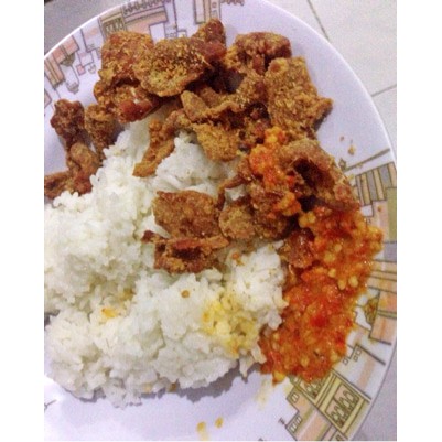 

Kulit ayam renyah 325gr
