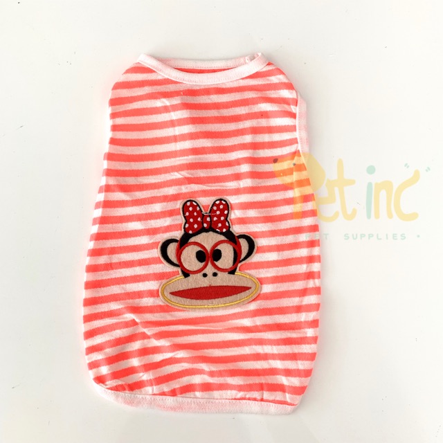 Pet summer tee paul frank stripe