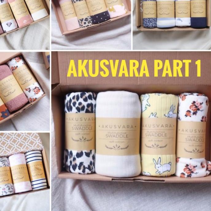 ➢ AKUSVARA BEDONG / SWADDLE / SELIMUT BAYI [SATUAN] ☜