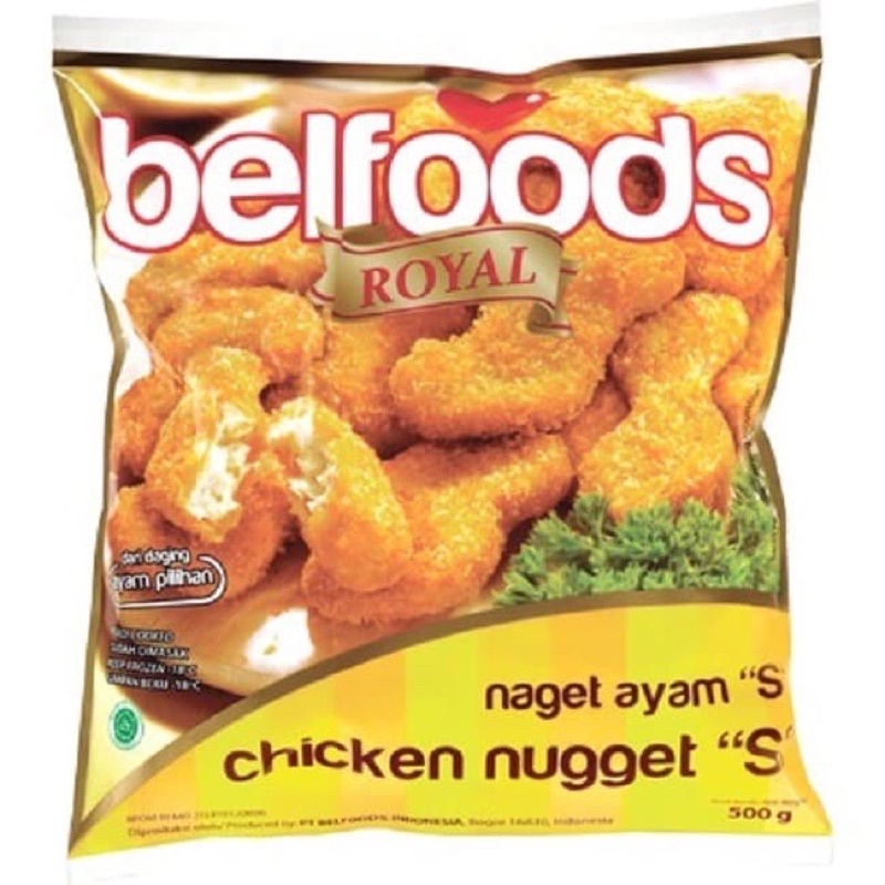 

BELFOODS ROYAL CHICKEN STICK, NUGGET S, DRUMMIES 500gr