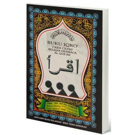 Buku IQRO Bendel Besar Kertas HVS - Buku Iqra - Buku Anak