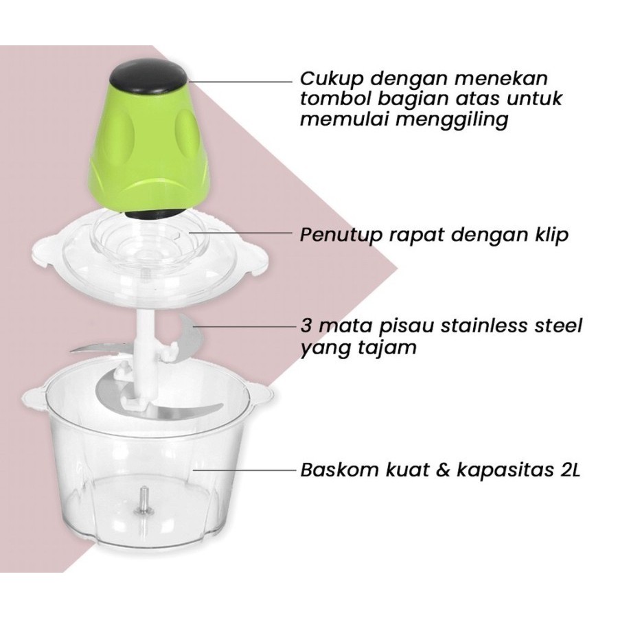 Cone Grinder / Blender Daging Elektrik - ORIGINAL