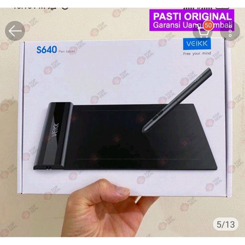 Pen Tablet VEIKK JUAL RUGI